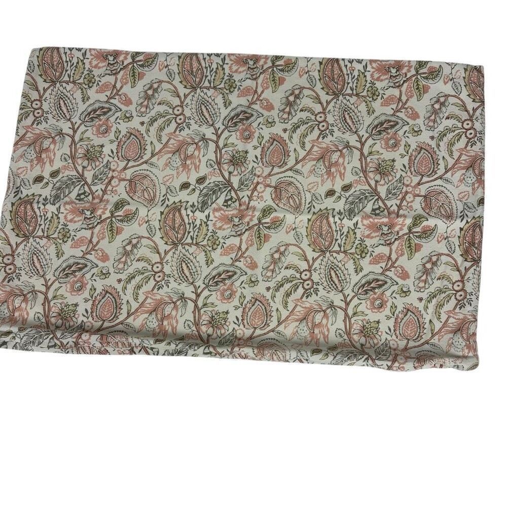 Pottery Barn Cotton Pillow COVER 24.5”x16”